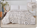 Edredón Reversible de Invierno con Estampado Geométrico
