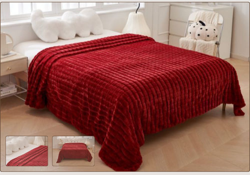 Manta Terciopelo Colores Claros Pastel