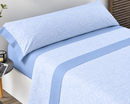 Juego de Sábanas 100% Algodón (COLORES)( MODELO B )