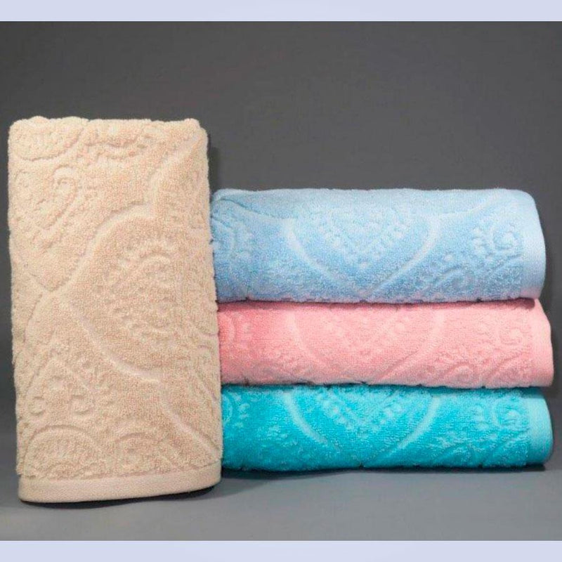 JUEGO TOALLAS JACQUARD TROVADOR INDIA