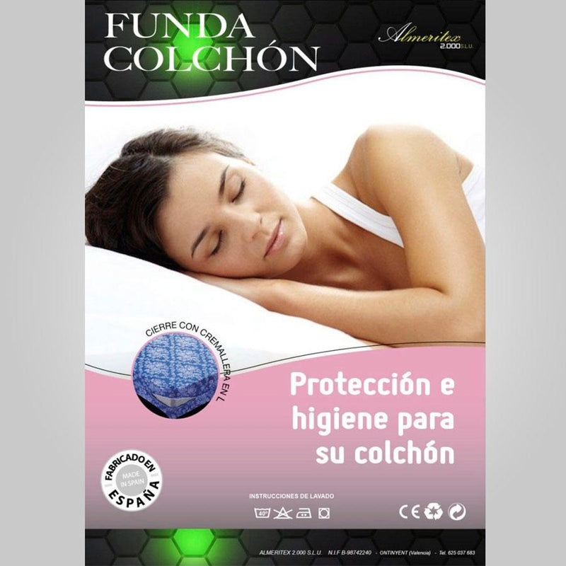 FUNDA COLCHÓN LISO 100% ALGODÓN